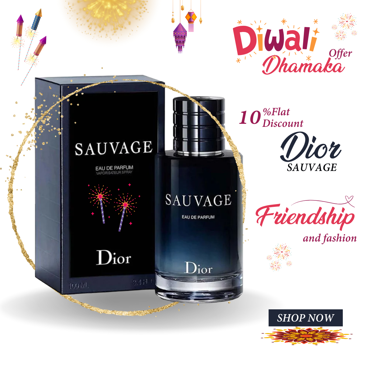 Diorre Sauvagee for men lapalge 100ml